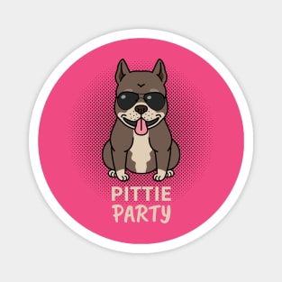 Pittie Party Magnet